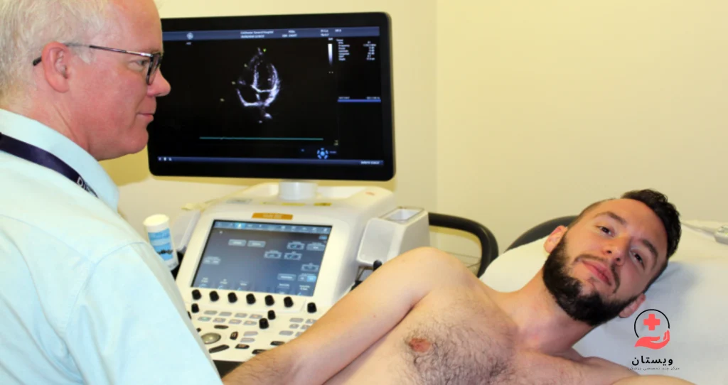 اکو قلب بیمار