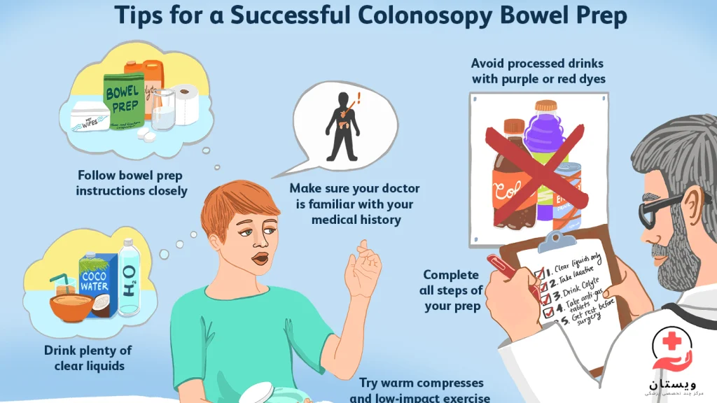 باید ها و نباید ها قبل از کولونوسکوپی