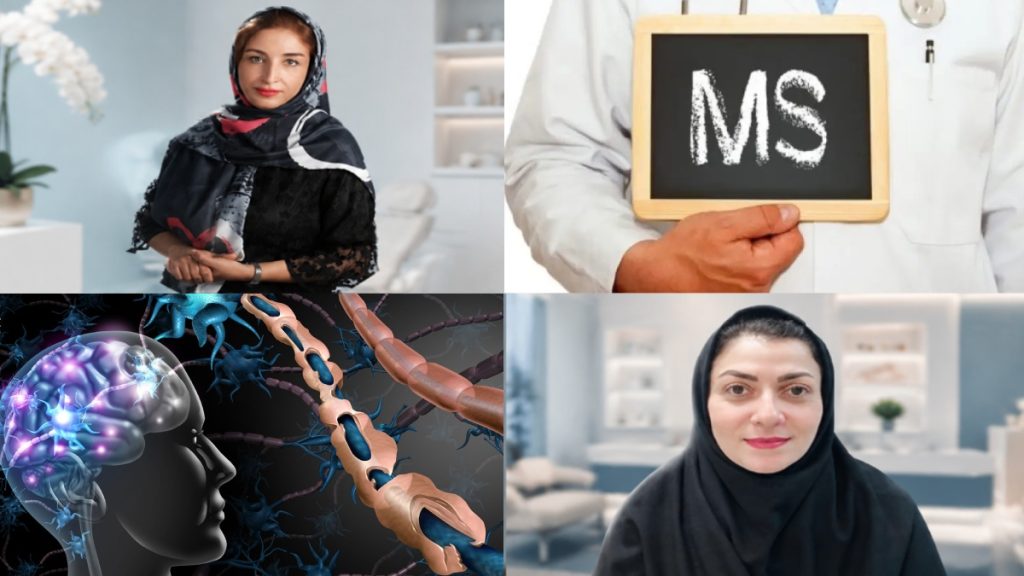 تصویری از دکتر شبنم رفیع زاده و دکتر مهسا موسوی متخصص ام اس در تهران 